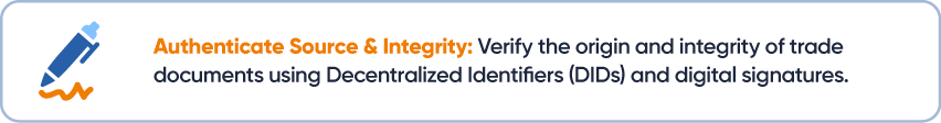 Authenticate Source & Integrity