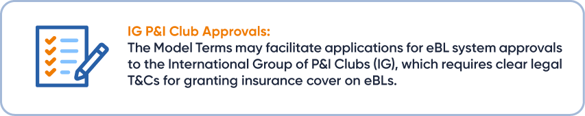 IG P&I Club Approvals