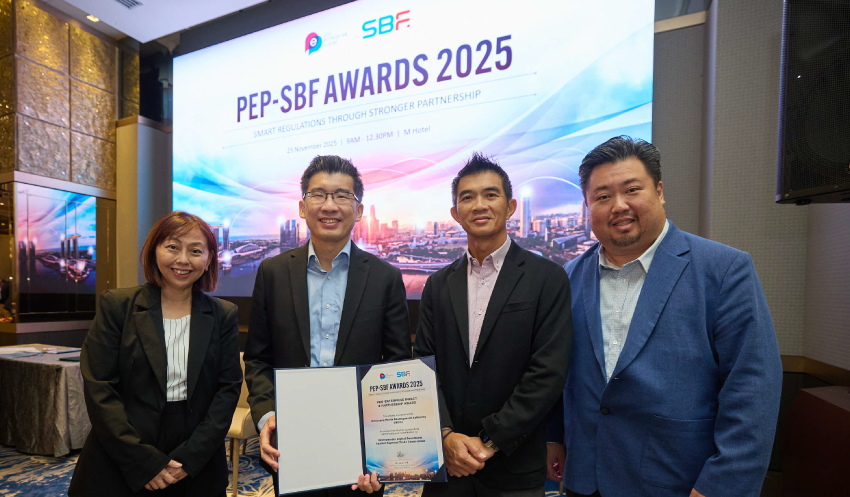 TradeTrust won the Pro-Enterprise Impact & Partnership Award at the 2025 Pro-Enterprise Panel