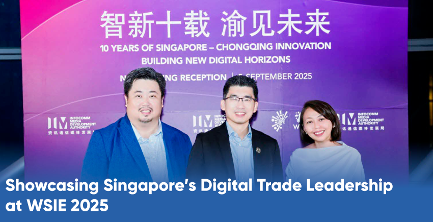 Showcasing Singapore’s Digital Trade Leadershipat WSIE 2025